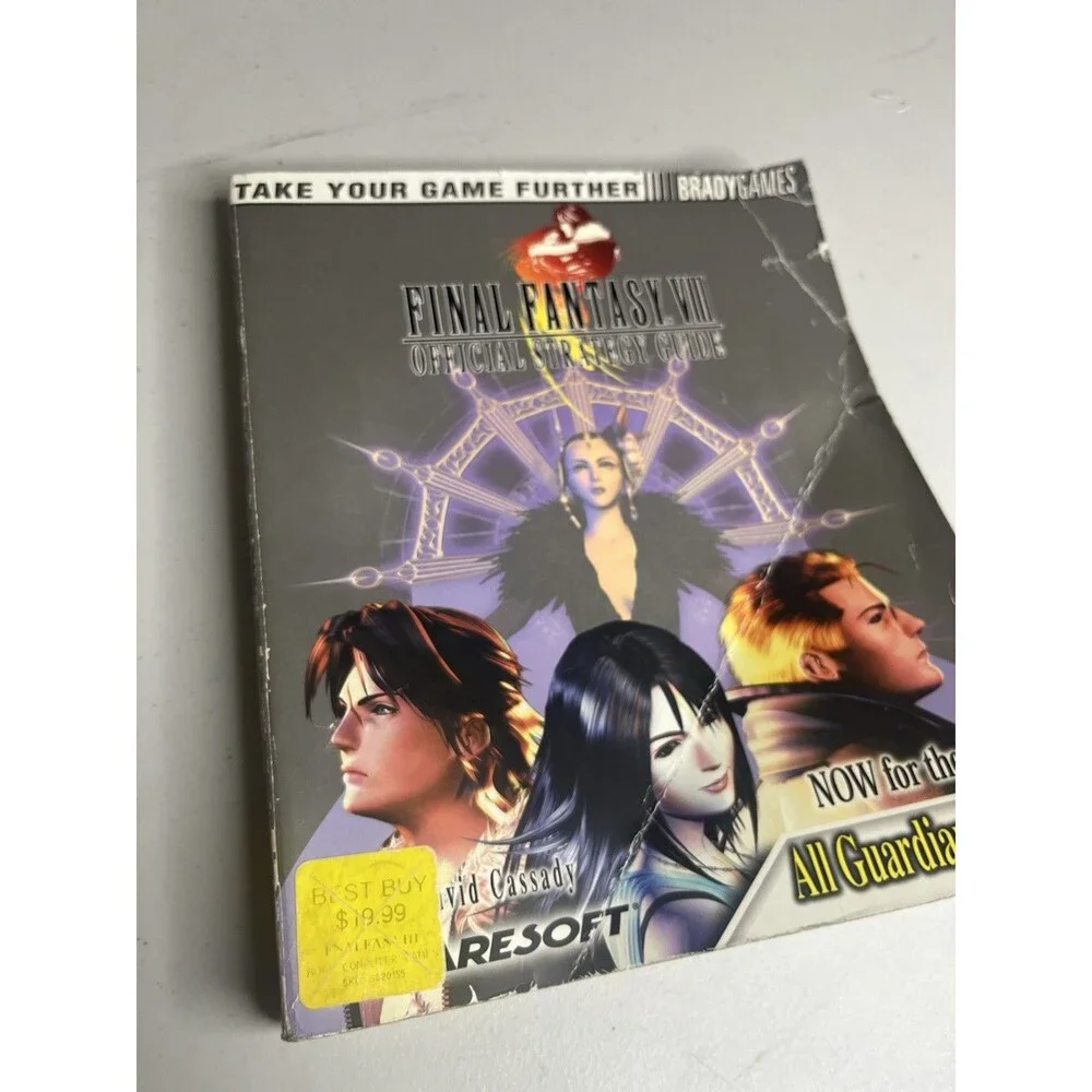Final Fantasy VIII Official Strategy Guide BradyGames PC  1999